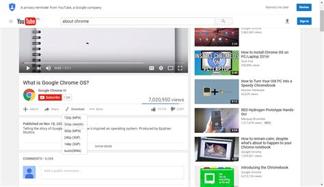 video downloader youtube chrome